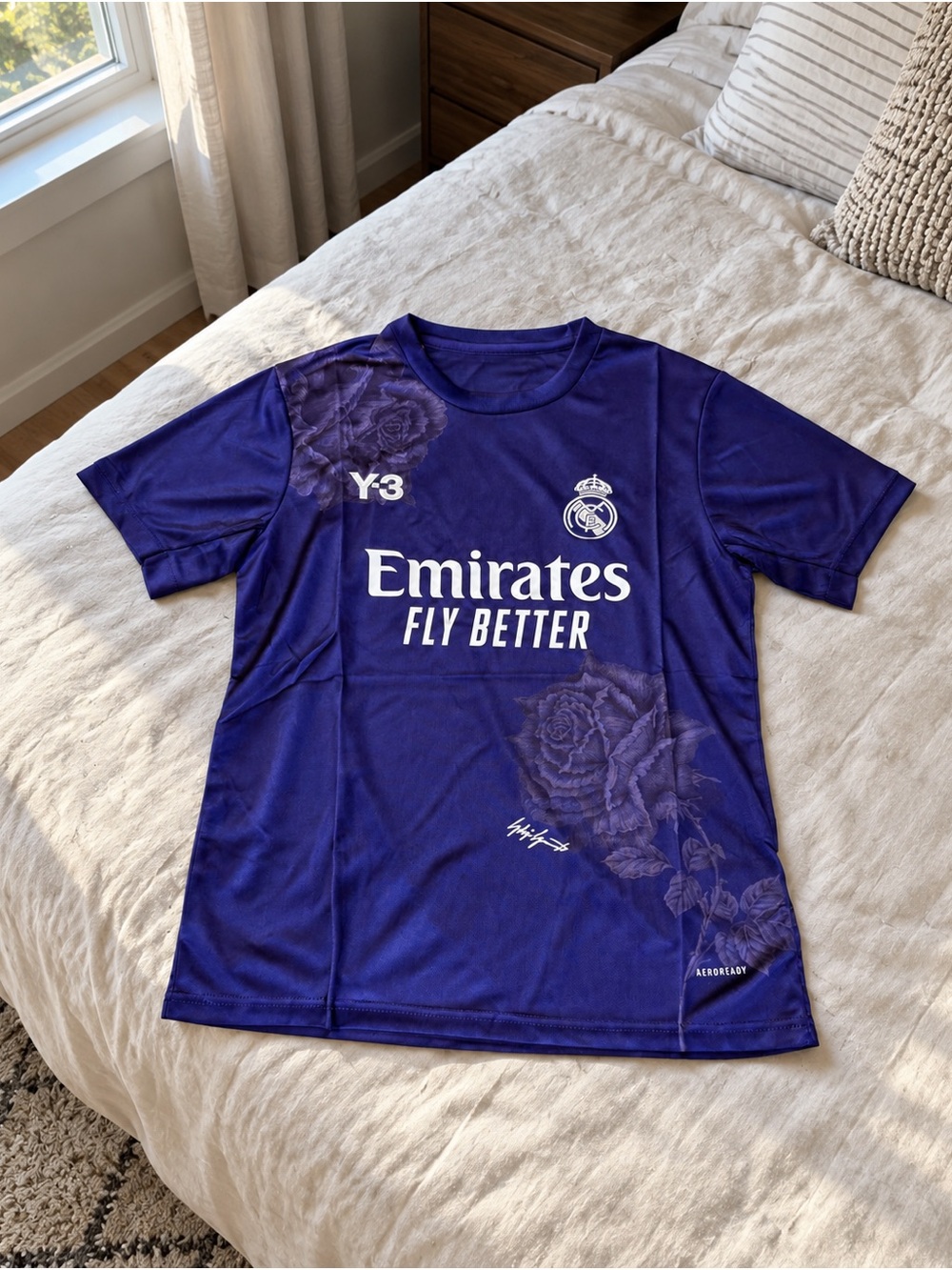 Y-3 Real Madrid Jersey 23/24 - Dark Purple 💜